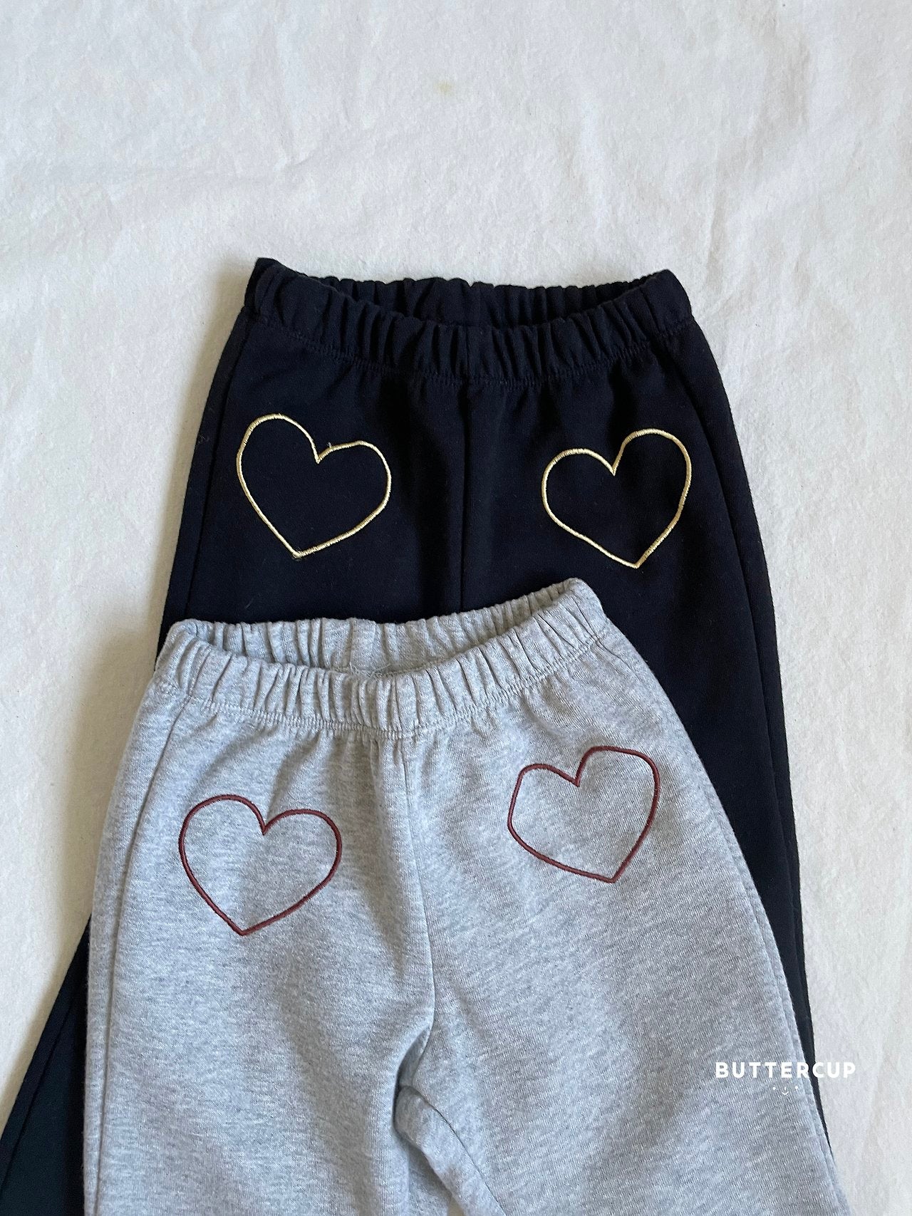 Buttercup Heart Bootcut Pants