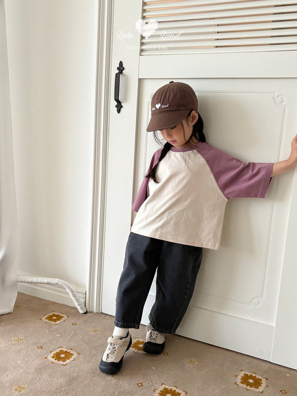 Lalaland Latte Raglan Tee