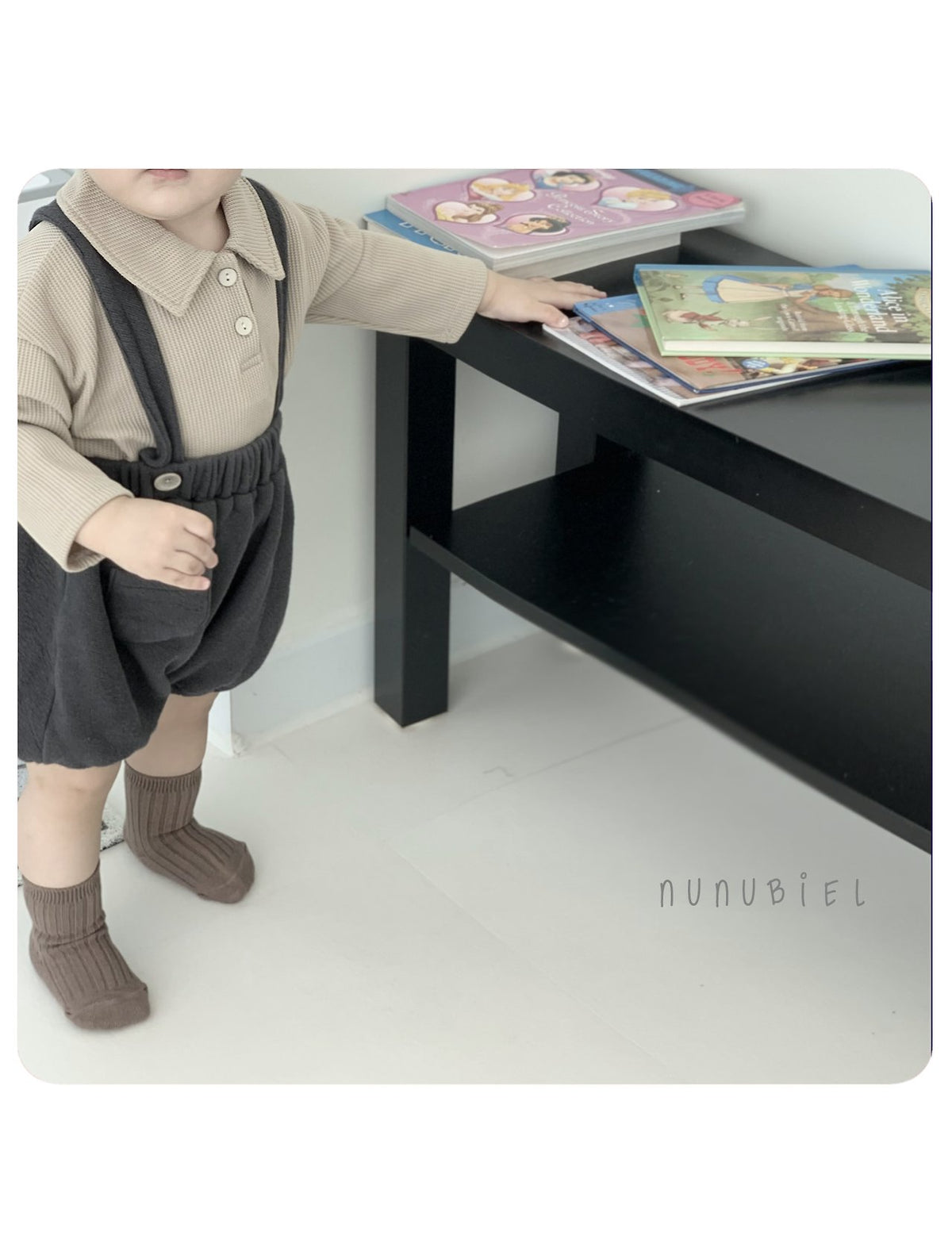 Nunu Biel Bebe Waffle Shirt 10