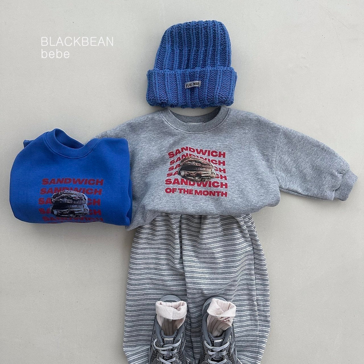 Black Bean Sandwich Bebe Sweatshirt 4