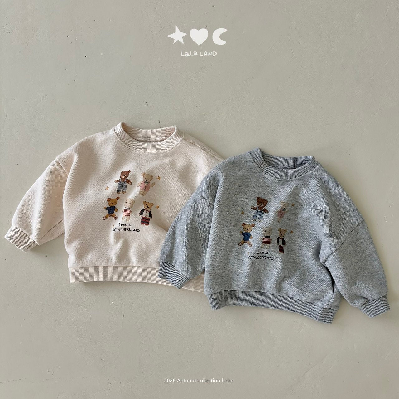 Lalaland Bear Friends Sweatshirt