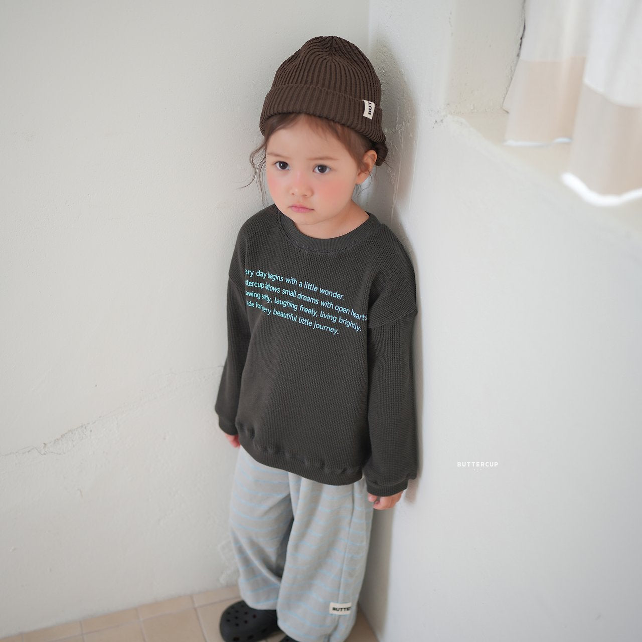 Buttercup Velour Stripe Pants