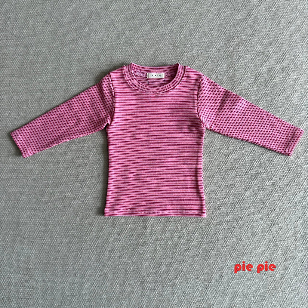 pie Strawberry Milk Stripe Tee