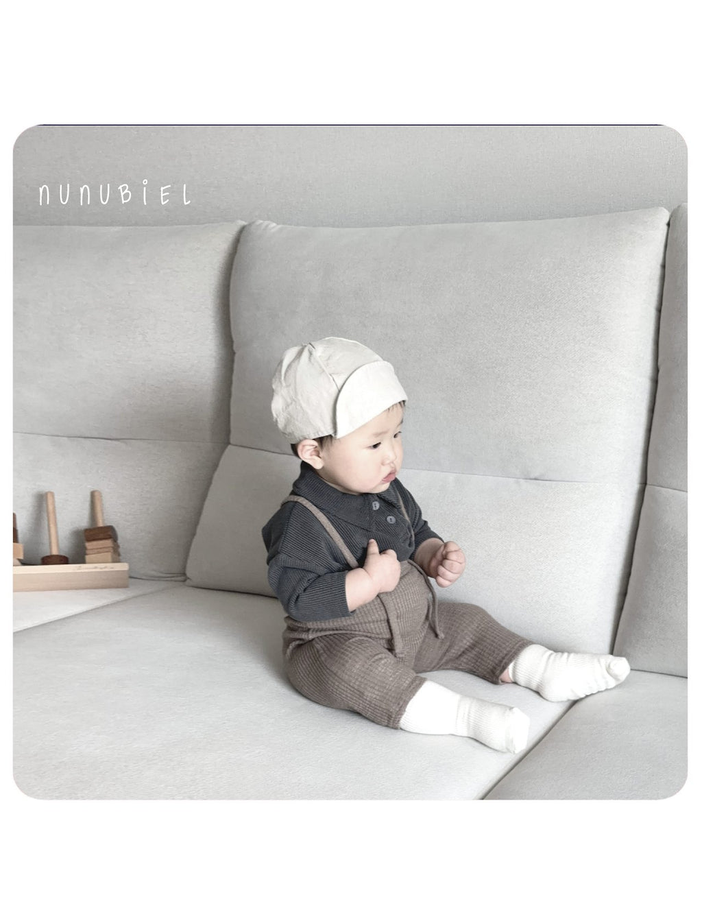 Nunu Biel Bebe Waffle Shirt 18