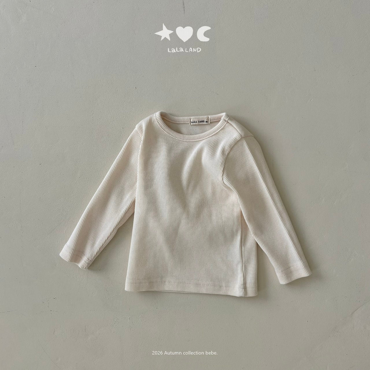 Lalaland Macaron Ribbed Tee