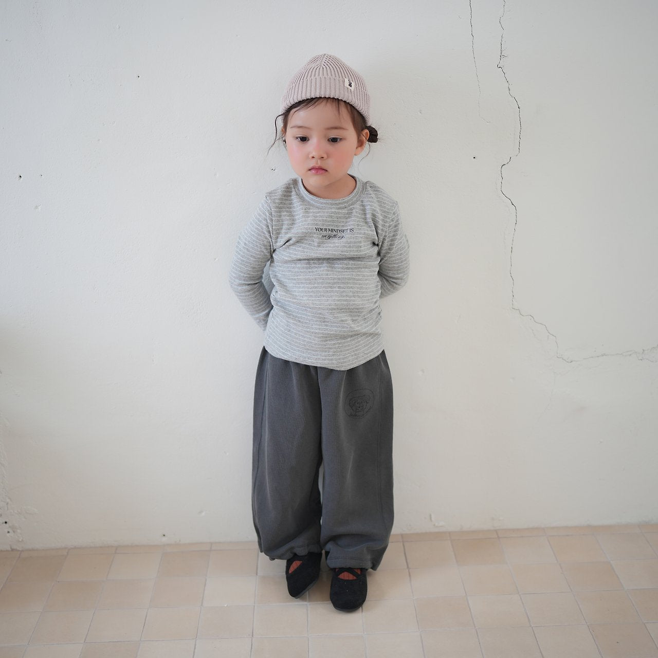 Buttercup Letter Shirring Tee