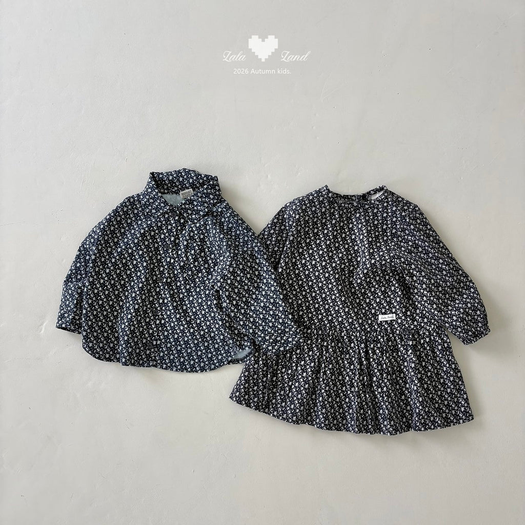 Lalaland Floral Collar Shirt