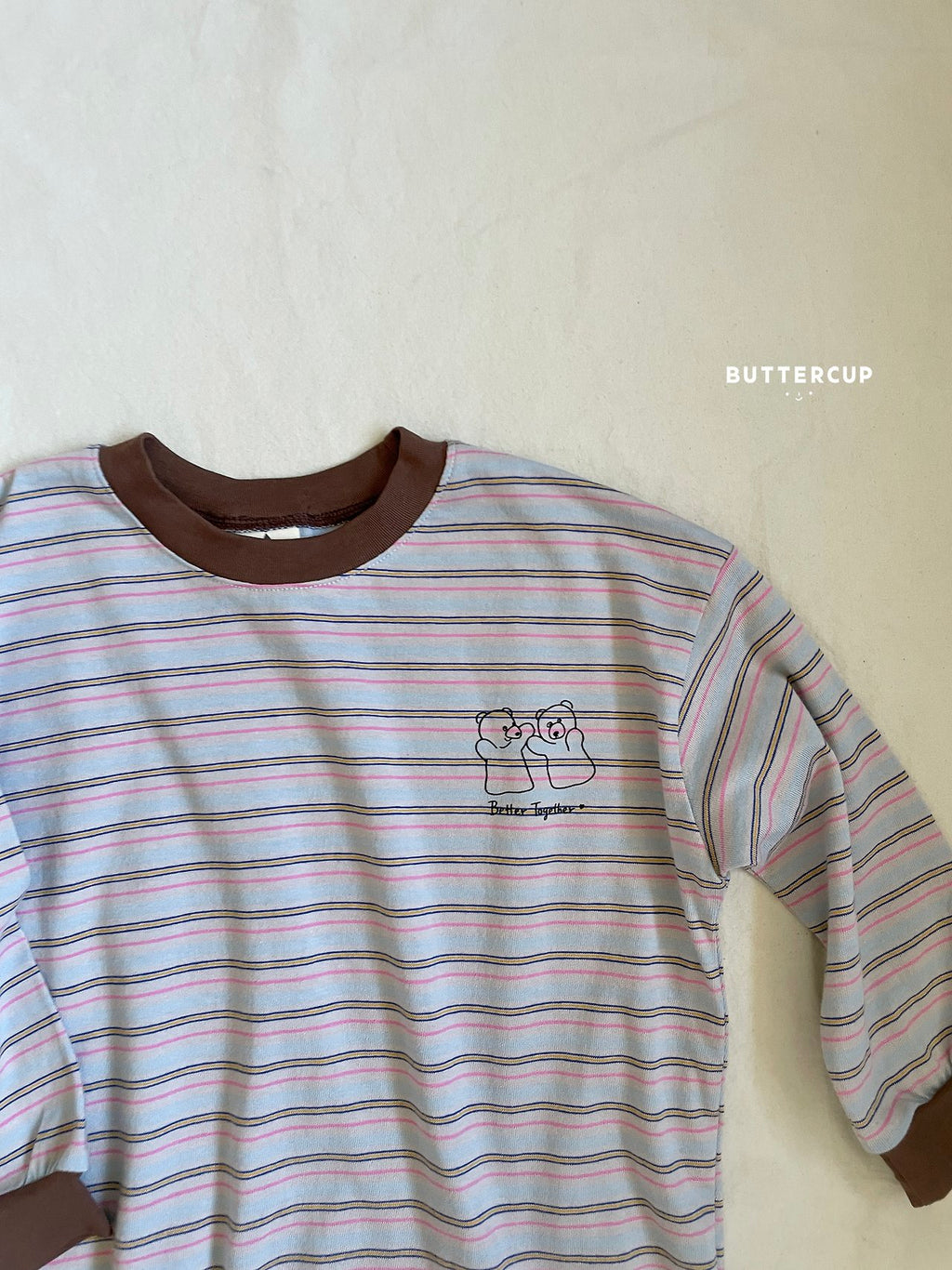 Buttercup Buddy Stripe Tee