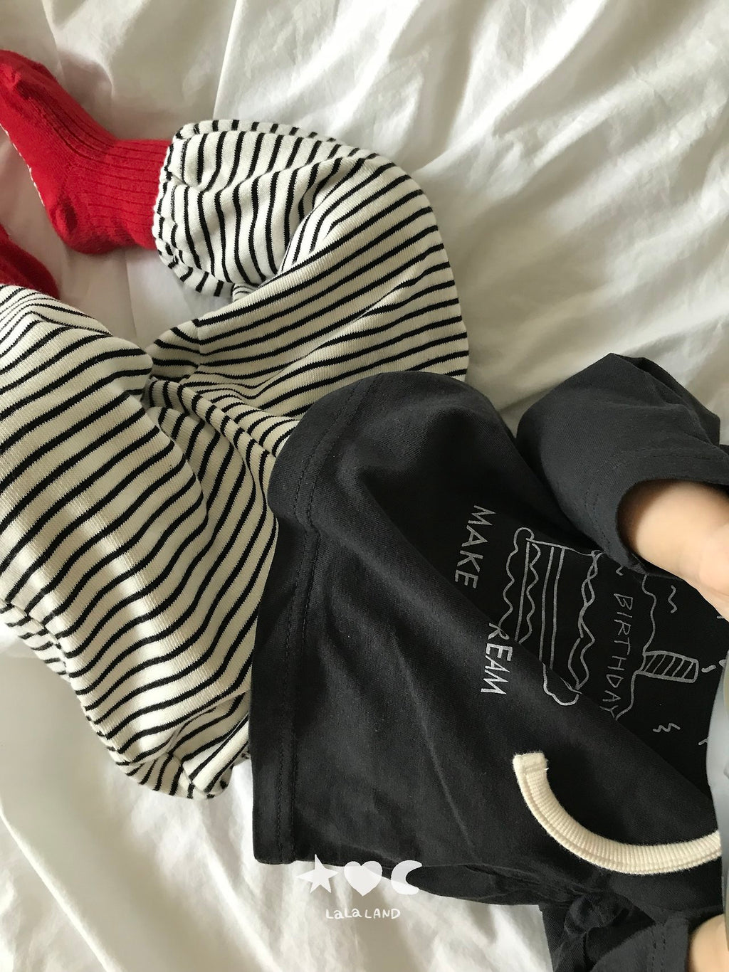 Lalaland Happy Raglan Tee