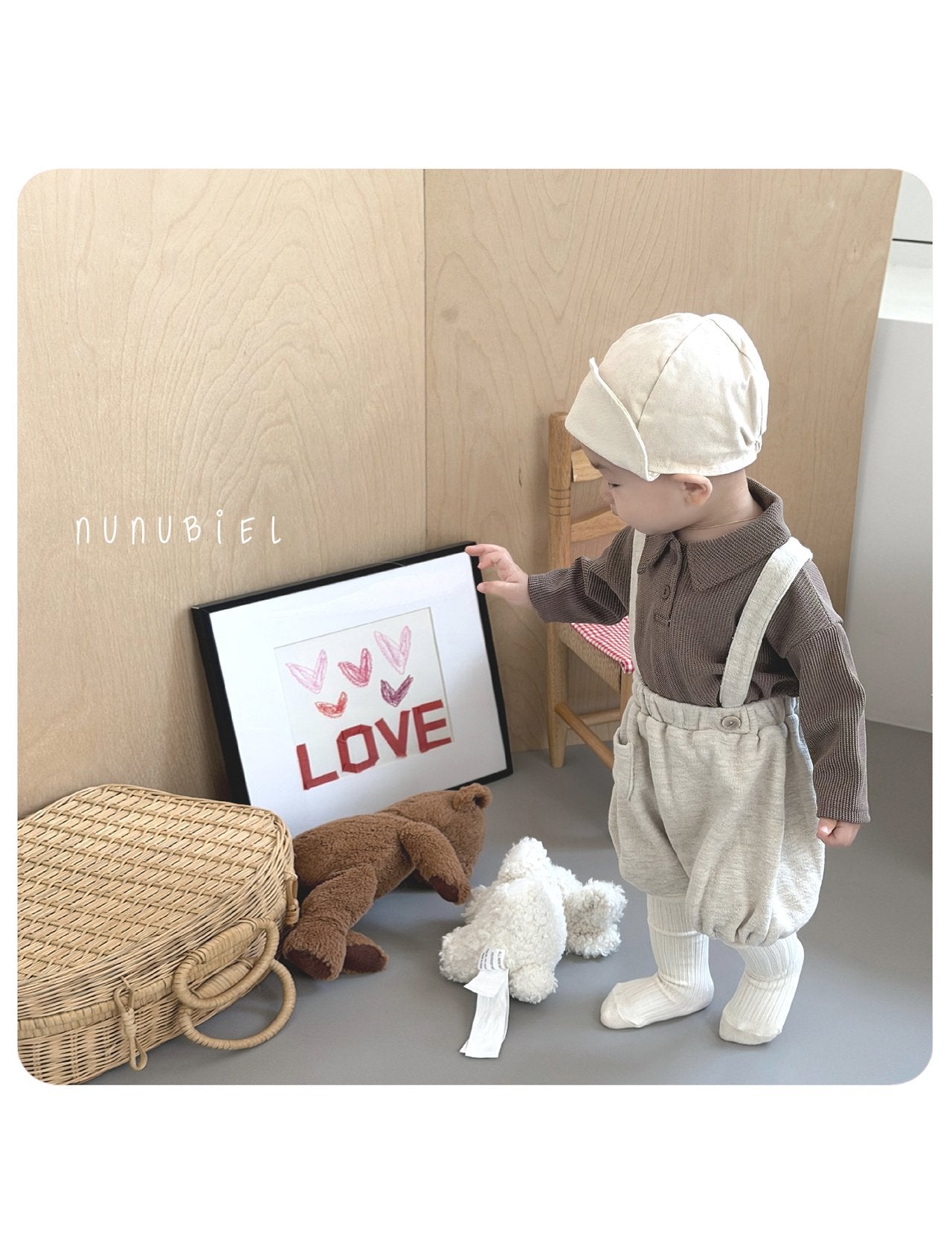 Nunu Biel Bebe Waffle Shirt 12