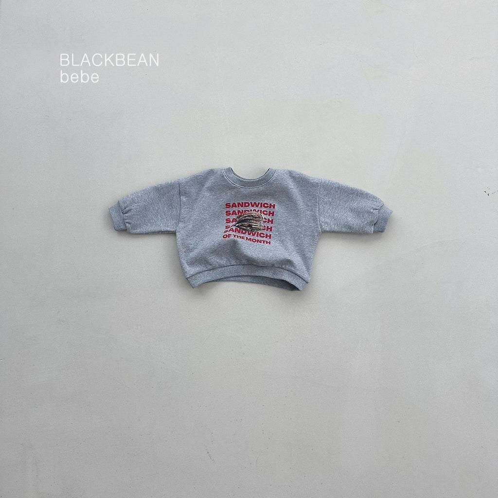 Black Bean Sandwich Bebe Sweatshirt 11