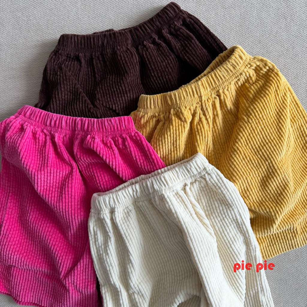 pie Embo Corduroy Bermuda