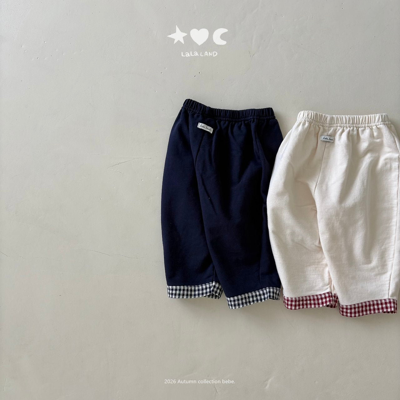 Lalaland Check Flare Pants