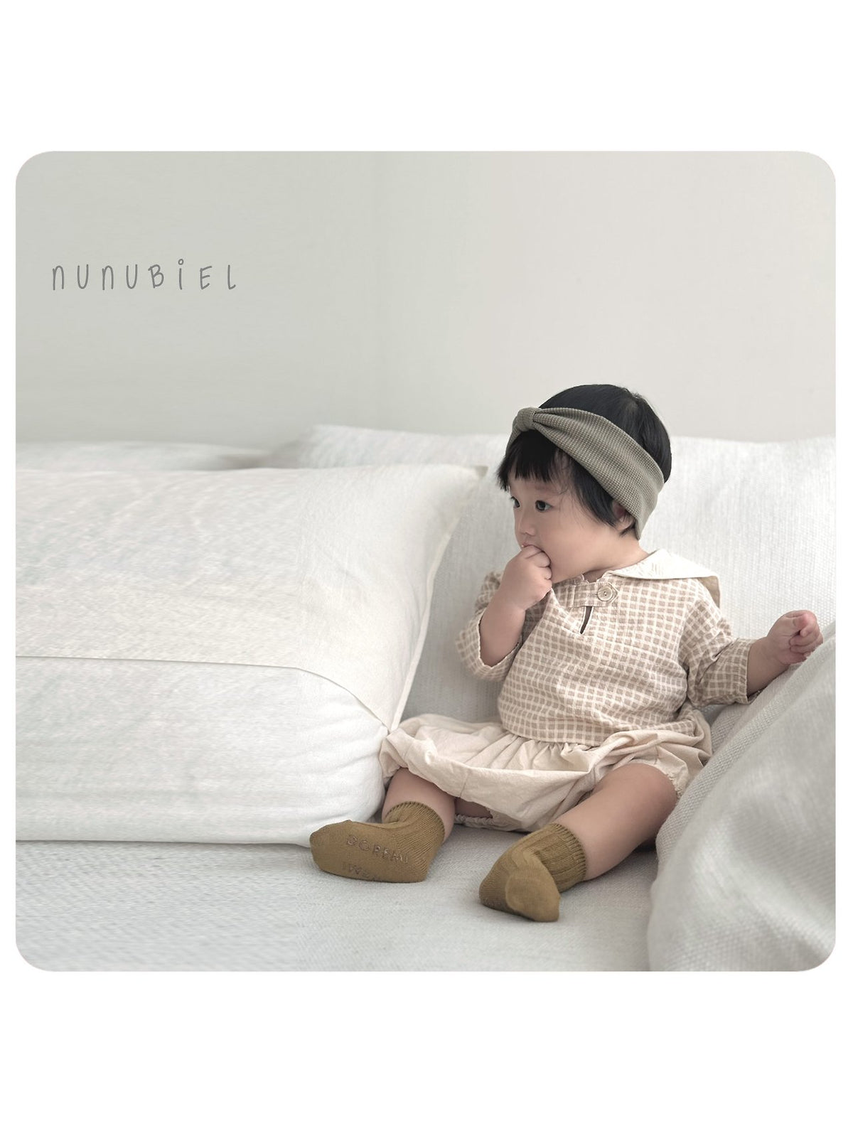 Nunu Biel Bebe Check Blouse 9