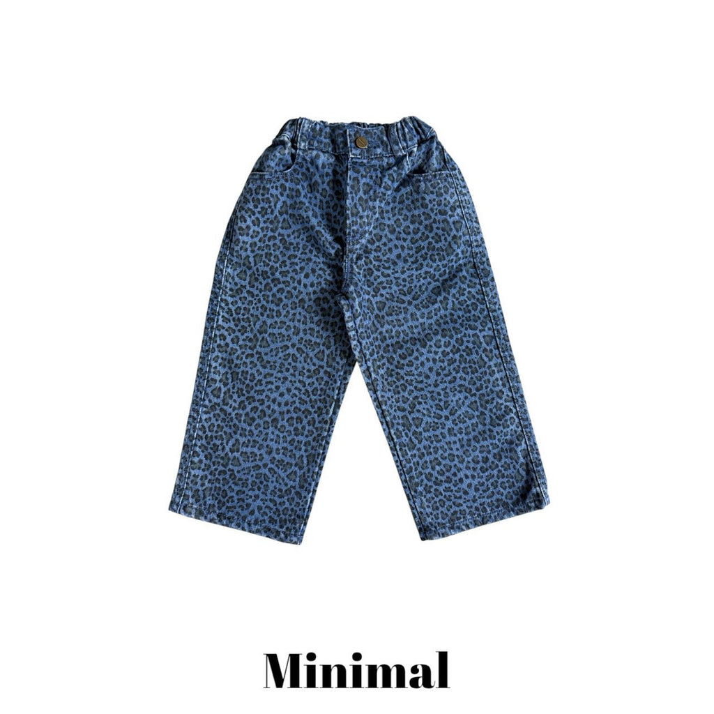 Minimal Leopard Standard Denim