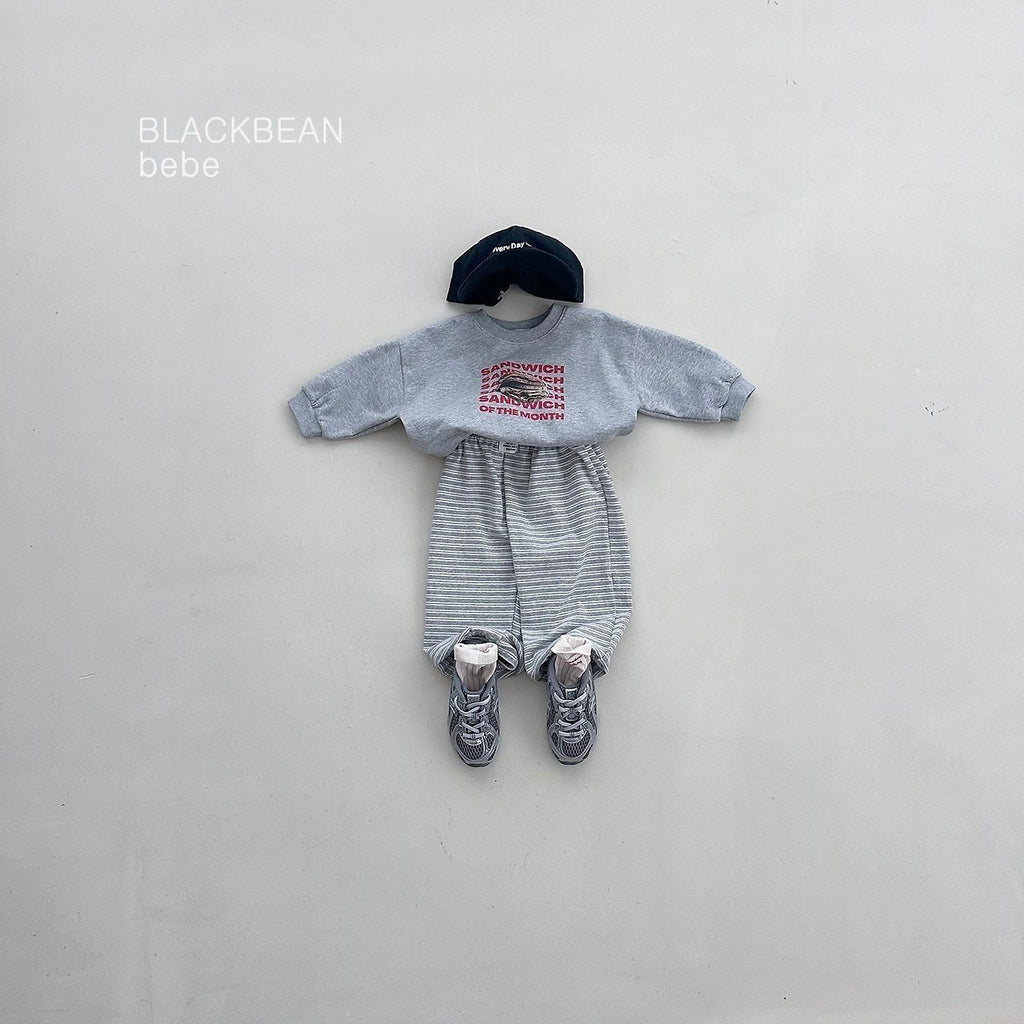 Black Bean Sandwich Bebe Sweatshirt 6