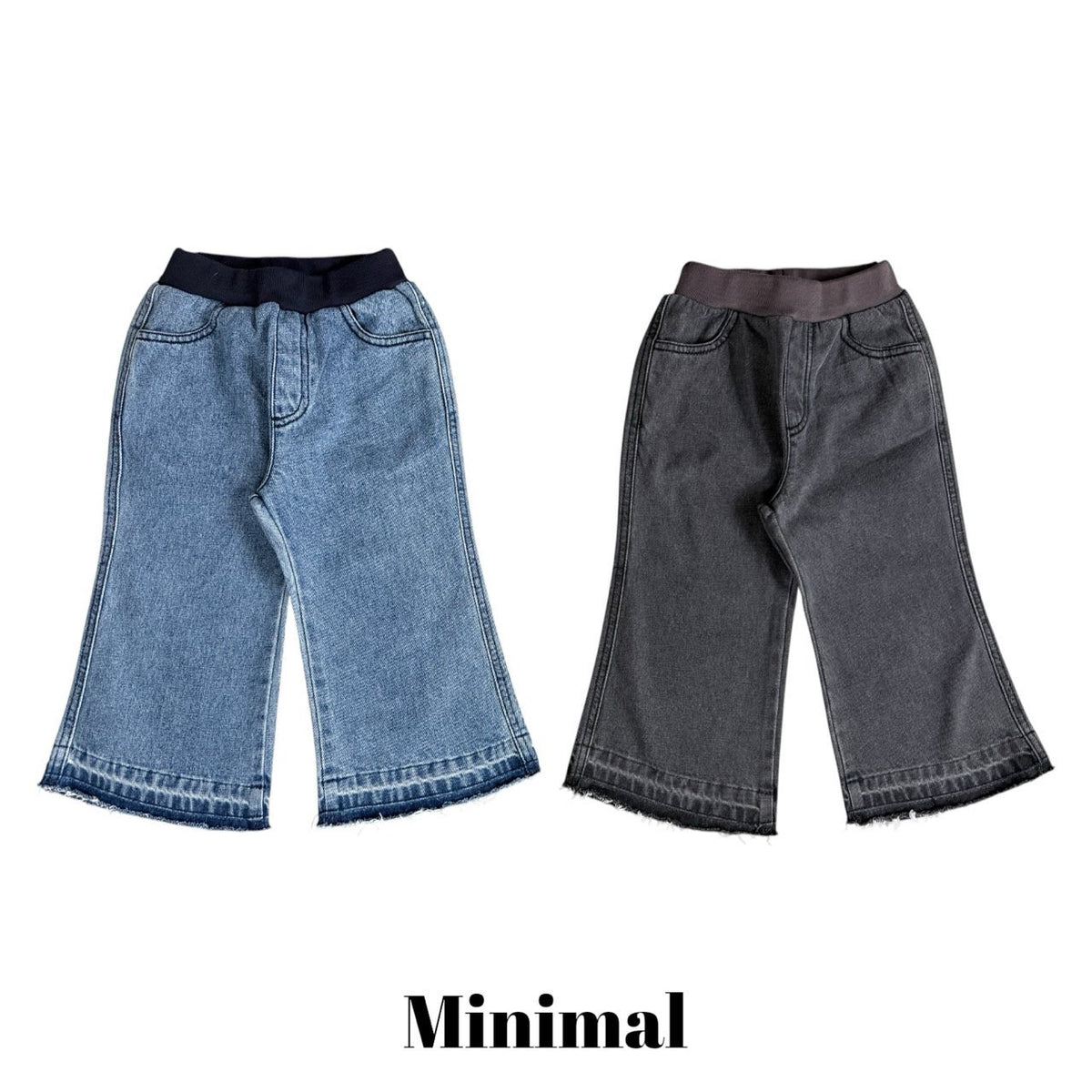 Minimal Chocotin Bootcut Denim