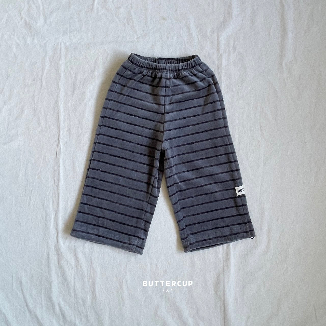 Buttercup Velour Stripe Pants