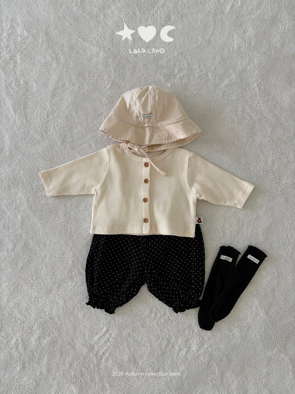 Lalaland Glam Ribbed Cardigan