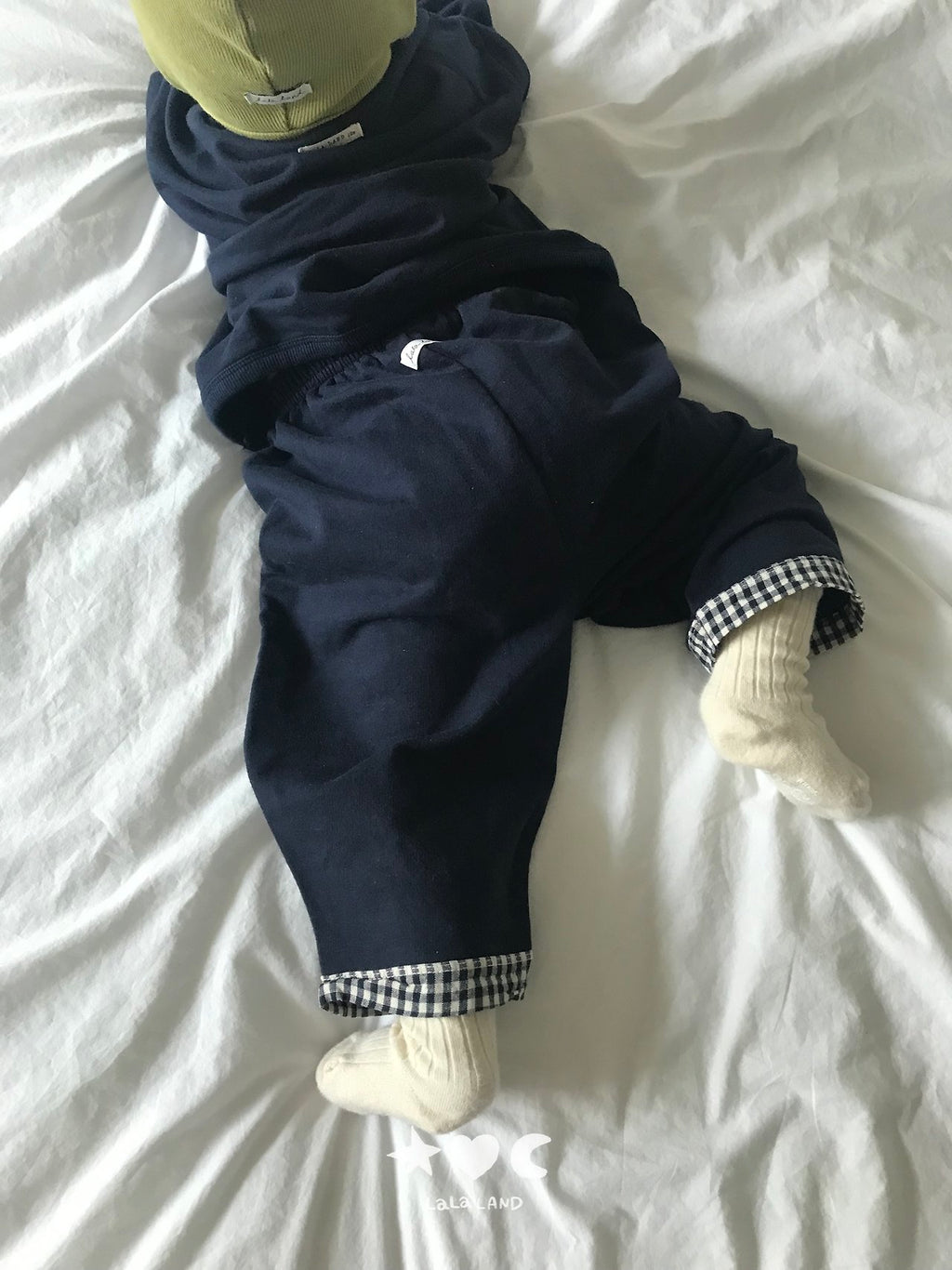 Lalaland Check Flare Pants