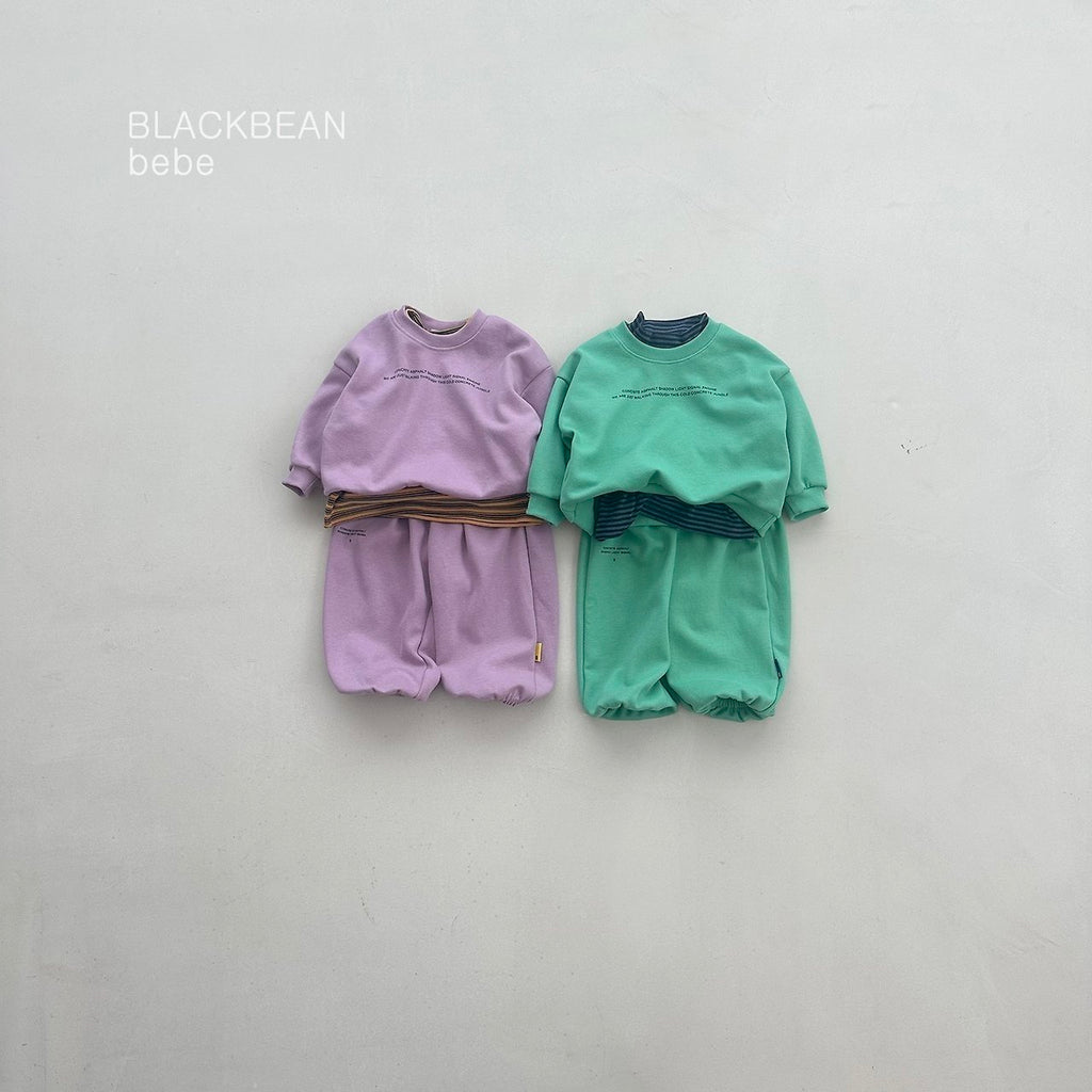 Black Bean Signal Bebe Set 2