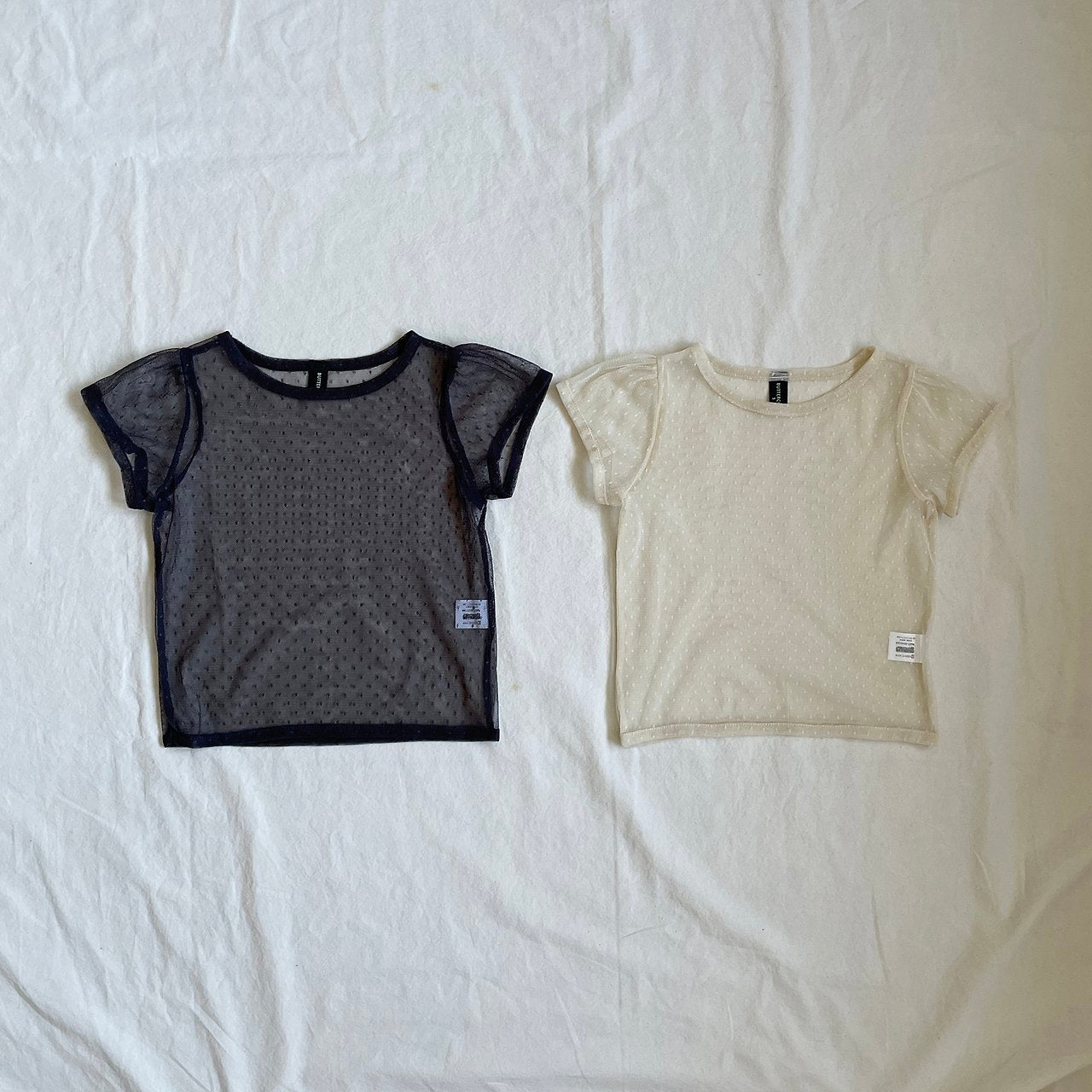 Buttercup Dot Sheer Tee