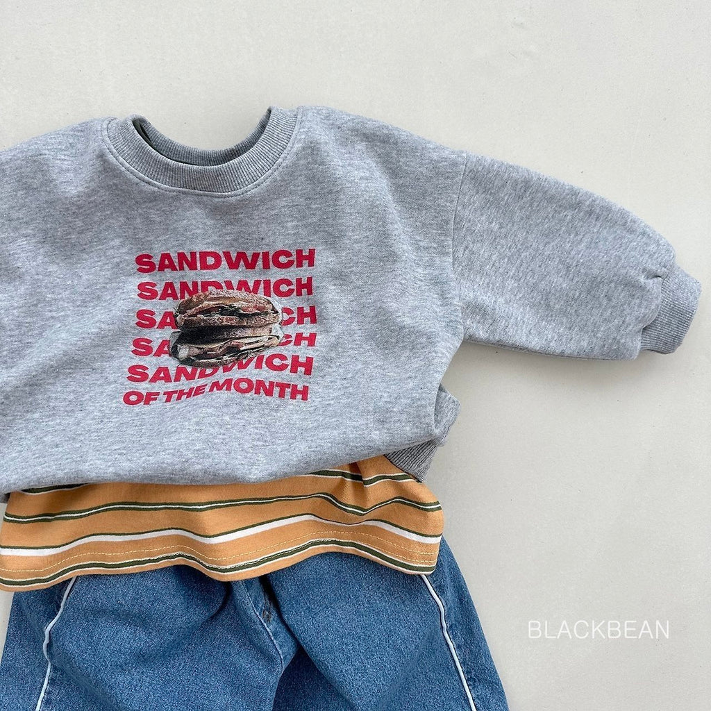 Black Bean Sandwich Sweatshirt 4