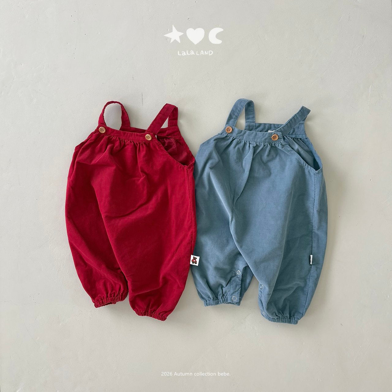 Lalaland Butter Suspender Overall