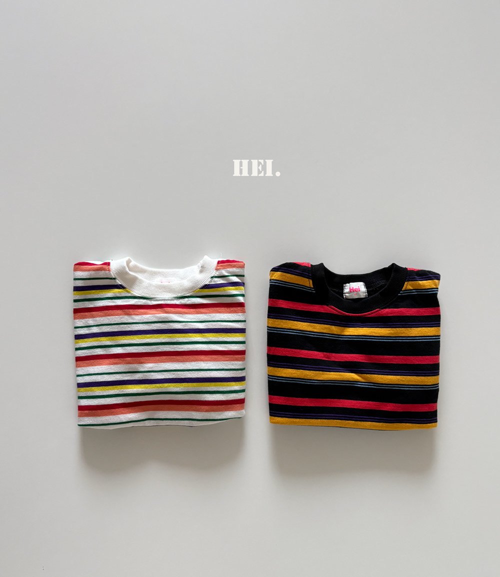 Hei Multi Stripe Tee