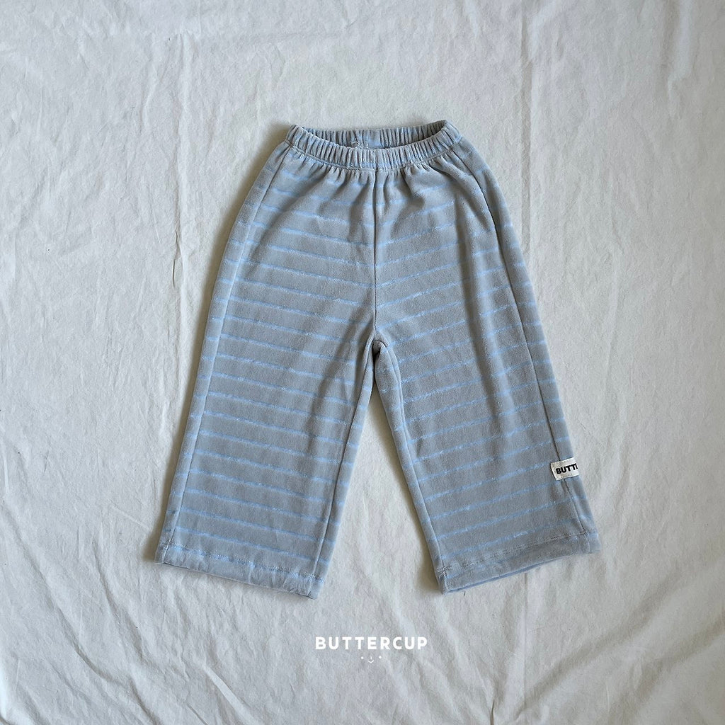 Buttercup Velour Stripe Pants