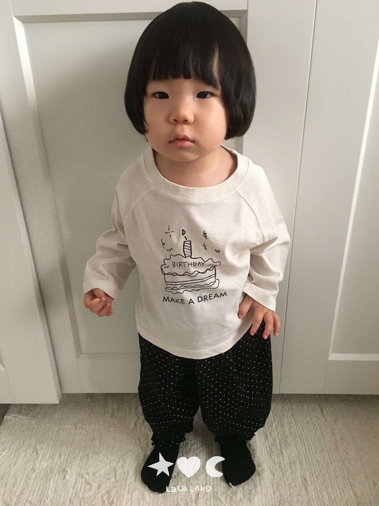Lalaland Happy Raglan Tee
