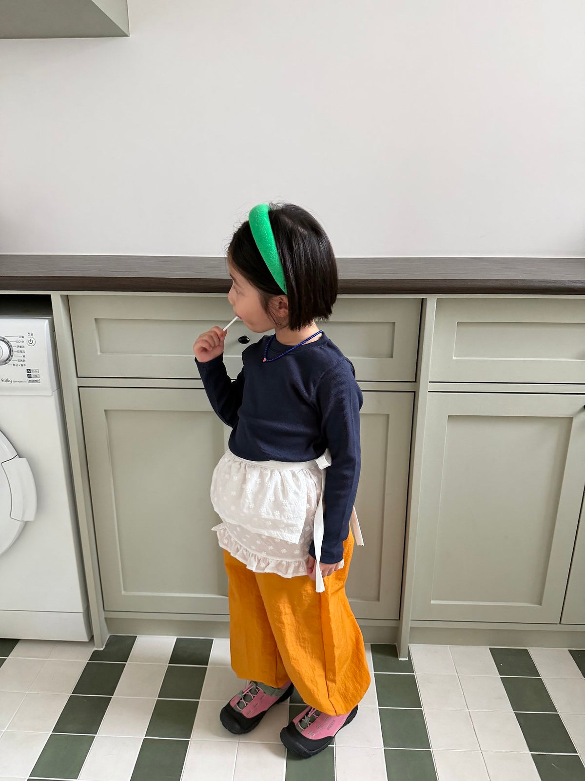 pie Baby Breath Apron Skirt