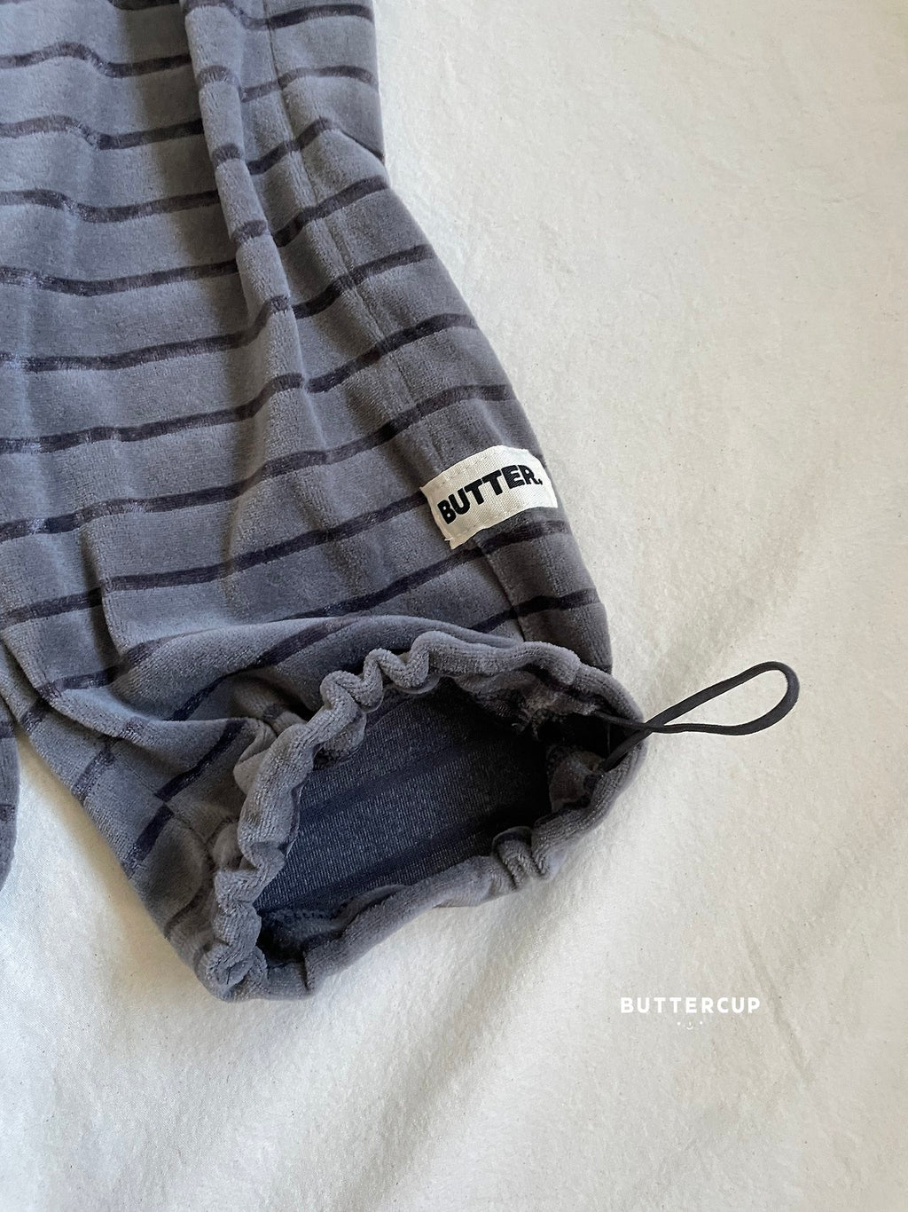 Buttercup Velour Stripe Pants