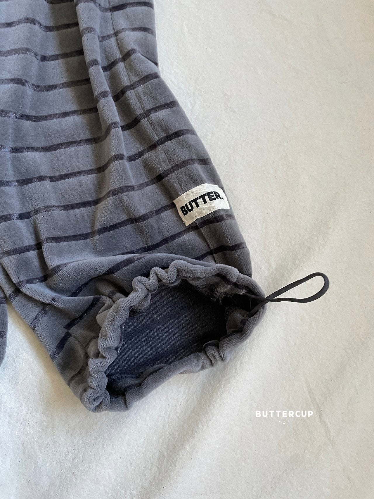 Buttercup Velour Stripe Pants