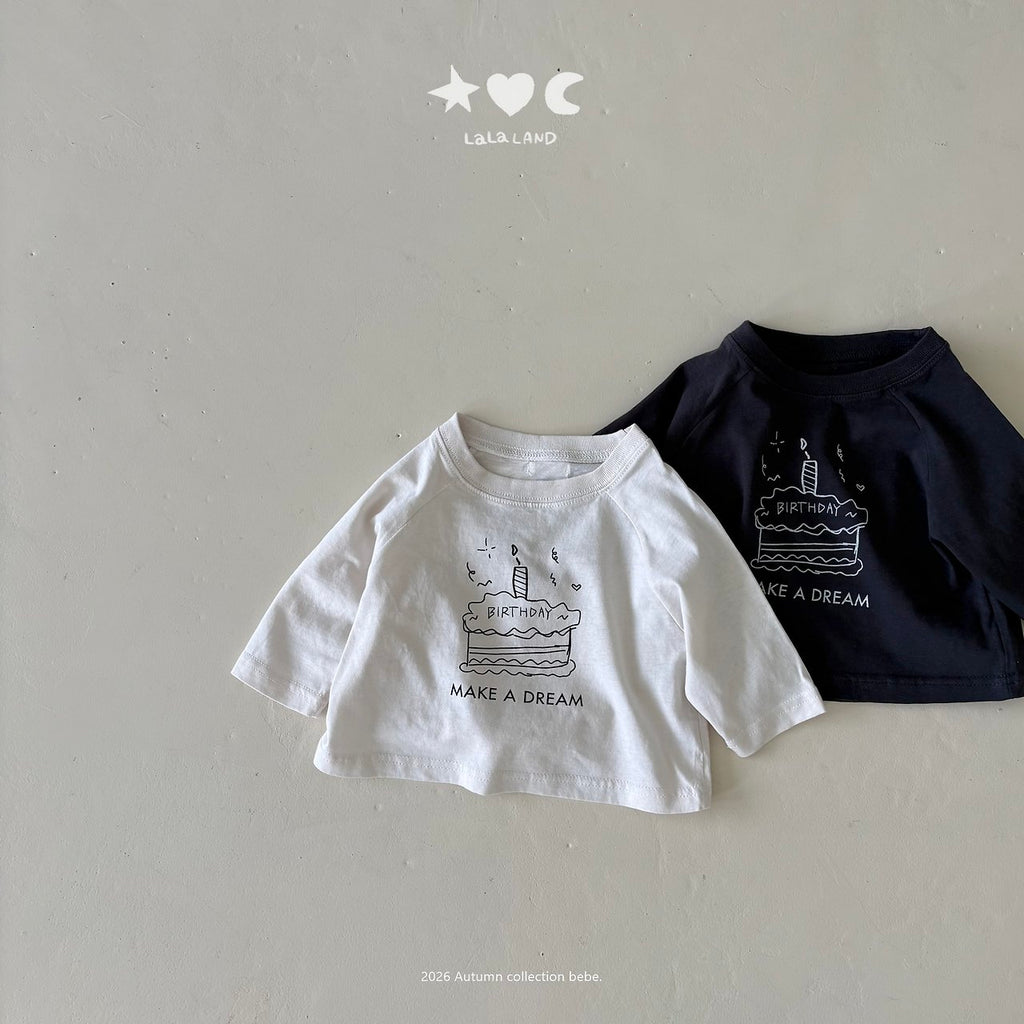 Lalaland Happy Raglan Tee