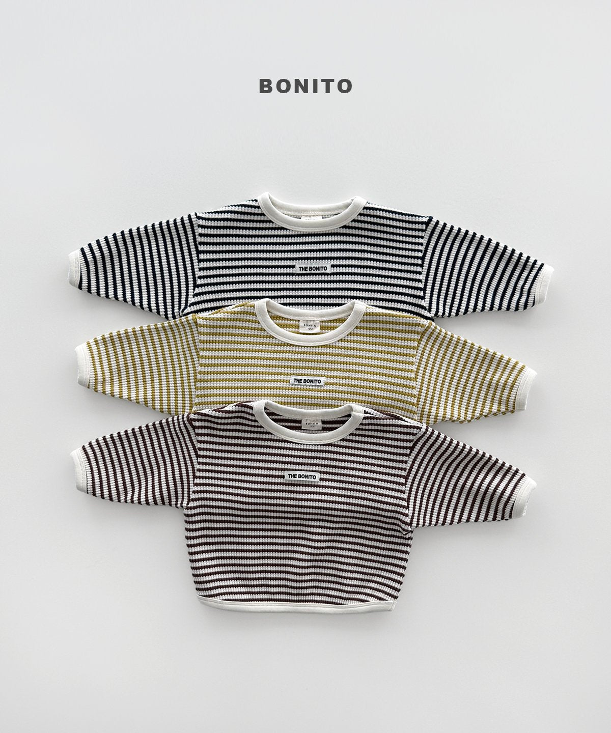 Bonito Stripe Waffle Leggings Set 4