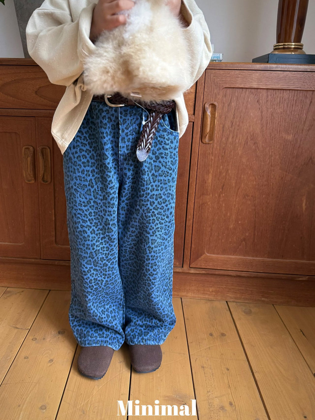 Minimal Leopard Standard Denim