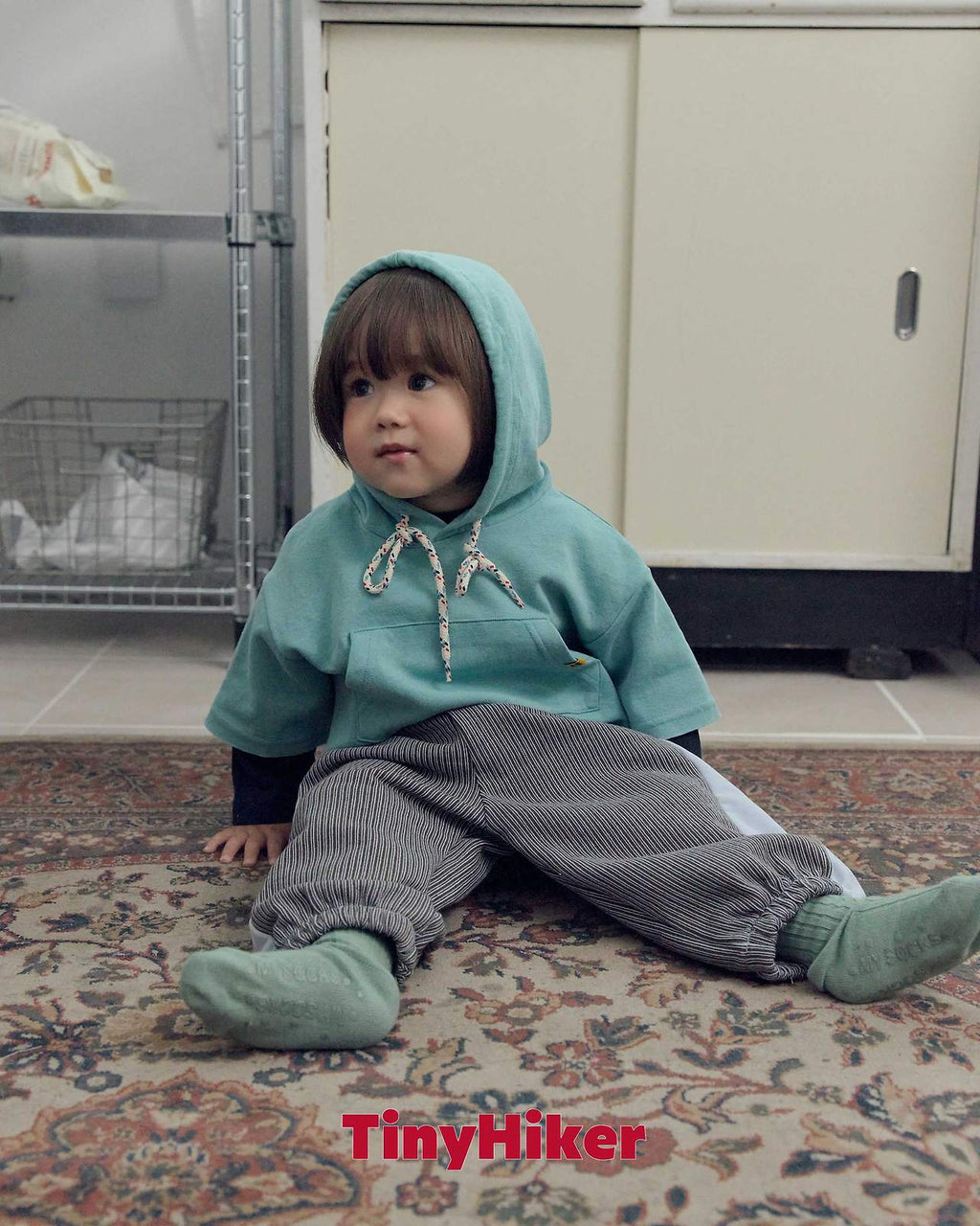 Tiny Hiker Buddy Stripe Jogger Pants