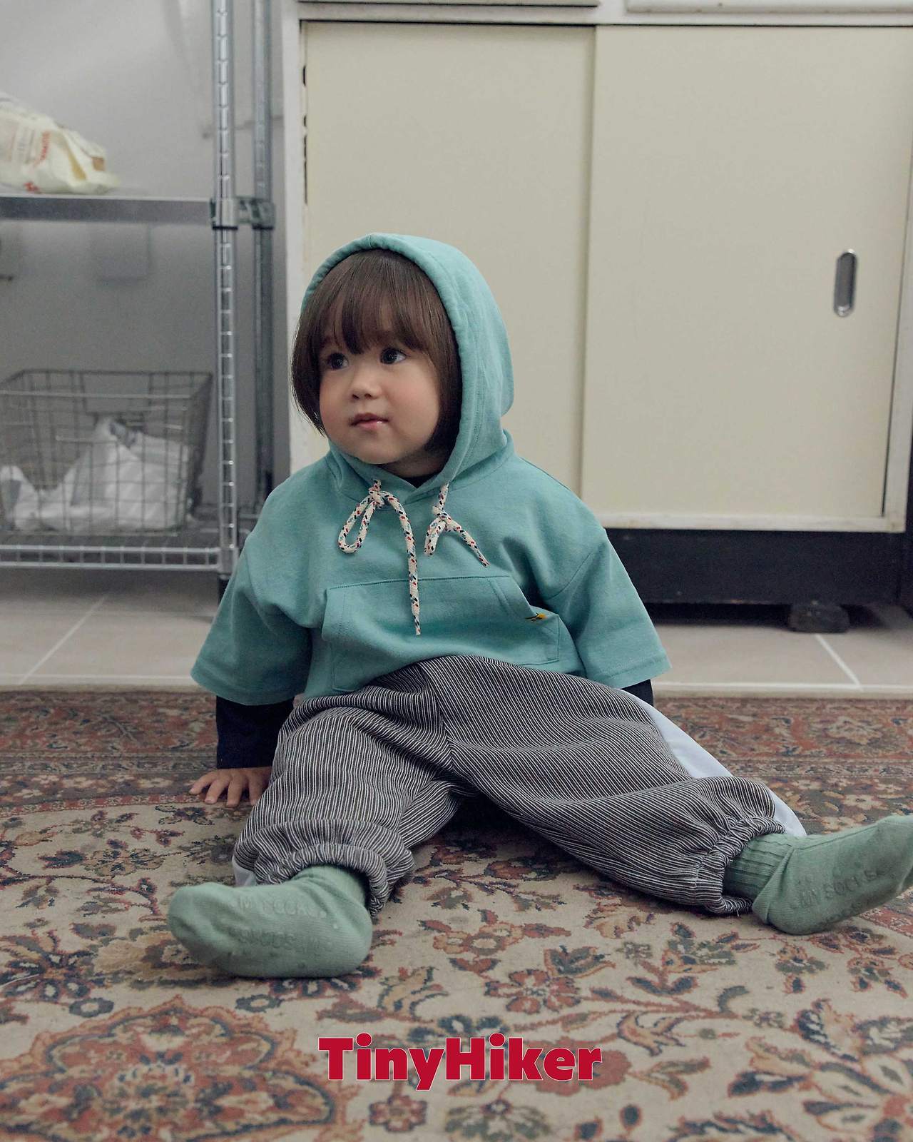 Tiny Hiker Buddy Stripe Jogger Pants