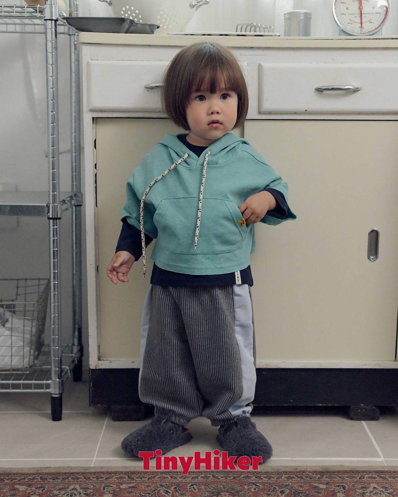 Tiny Hiker Buddy Stripe Jogger Pants