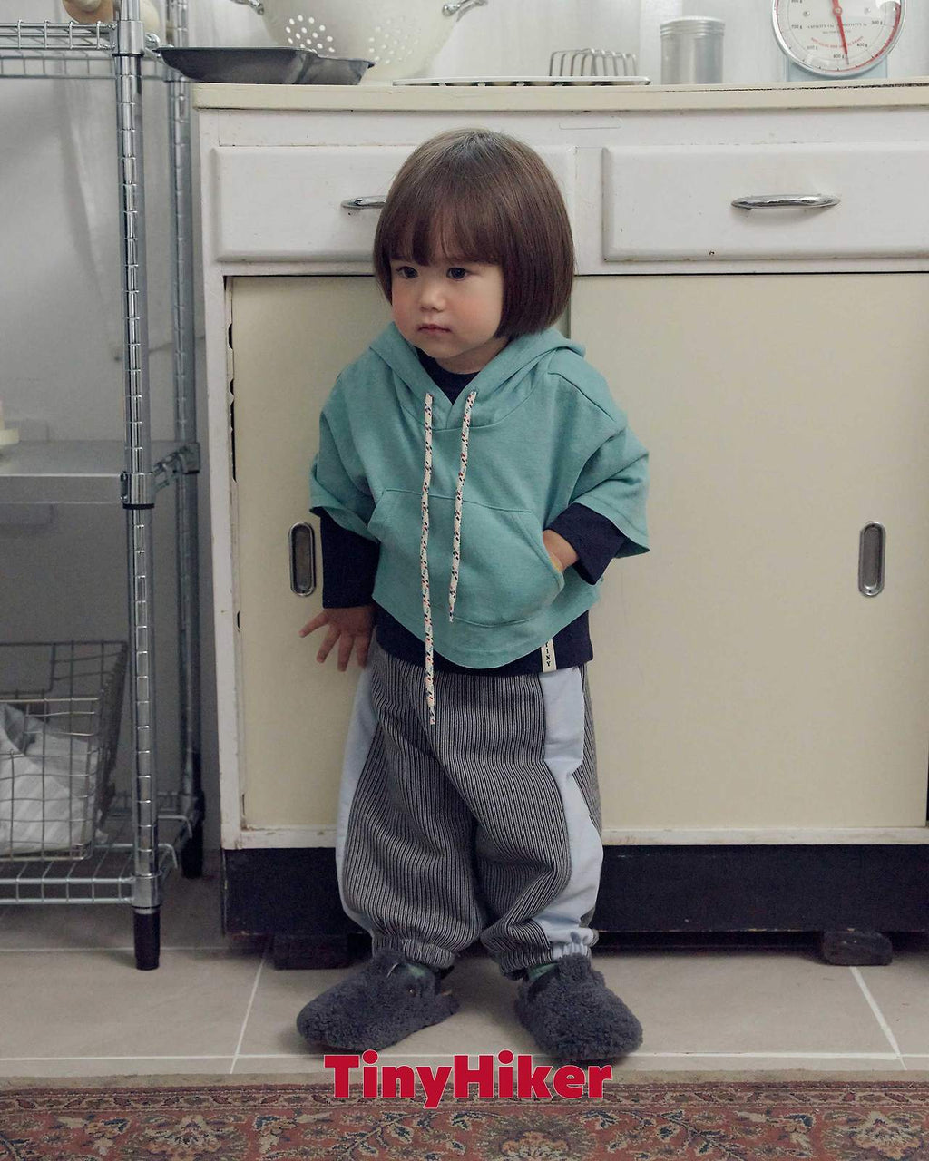 Tiny Hiker Buddy Stripe Jogger Pants