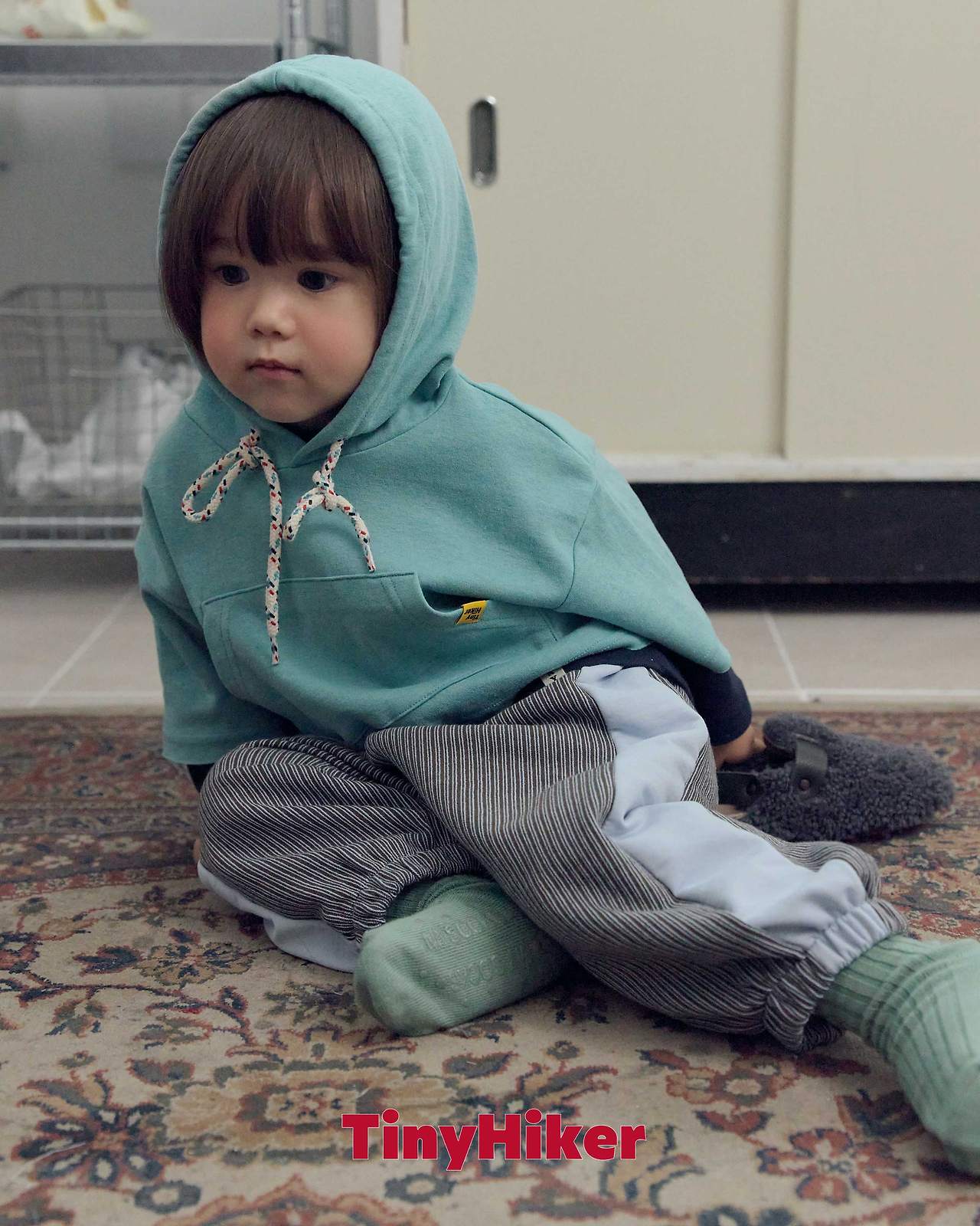 Tiny Hiker Buddy Stripe Jogger Pants
