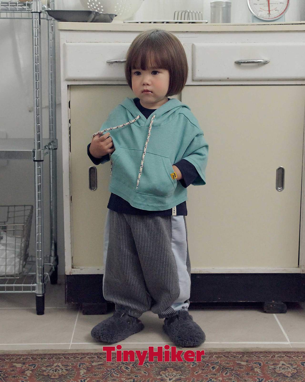 Tiny Hiker Buddy Stripe Jogger Pants