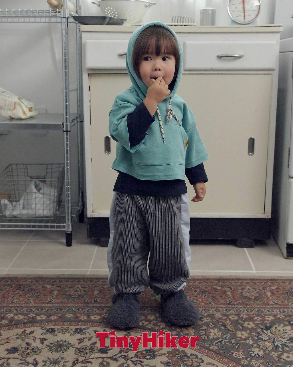 Tiny Hiker Buddy Stripe Jogger Pants
