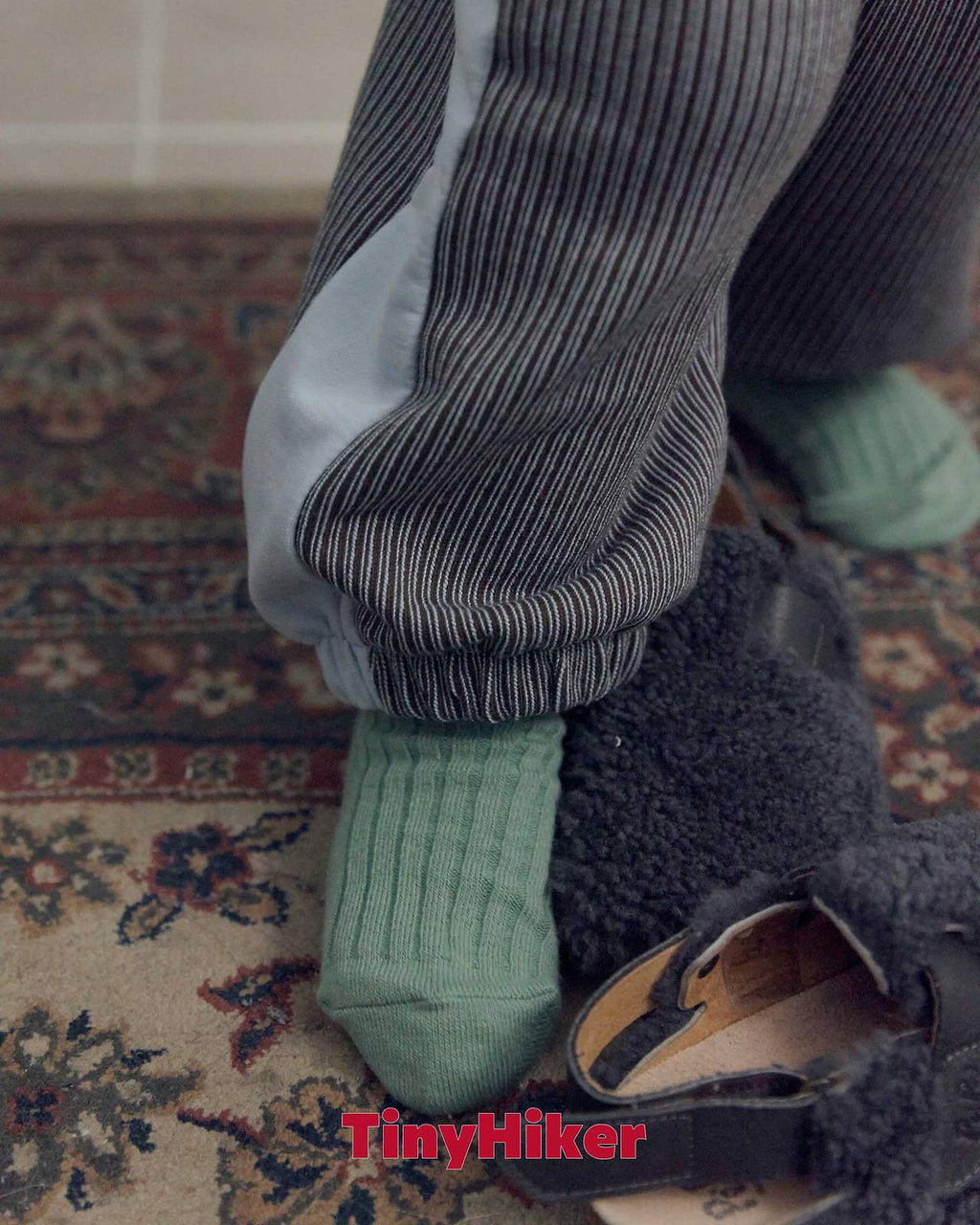 Tiny Hiker Buddy Stripe Jogger Pants
