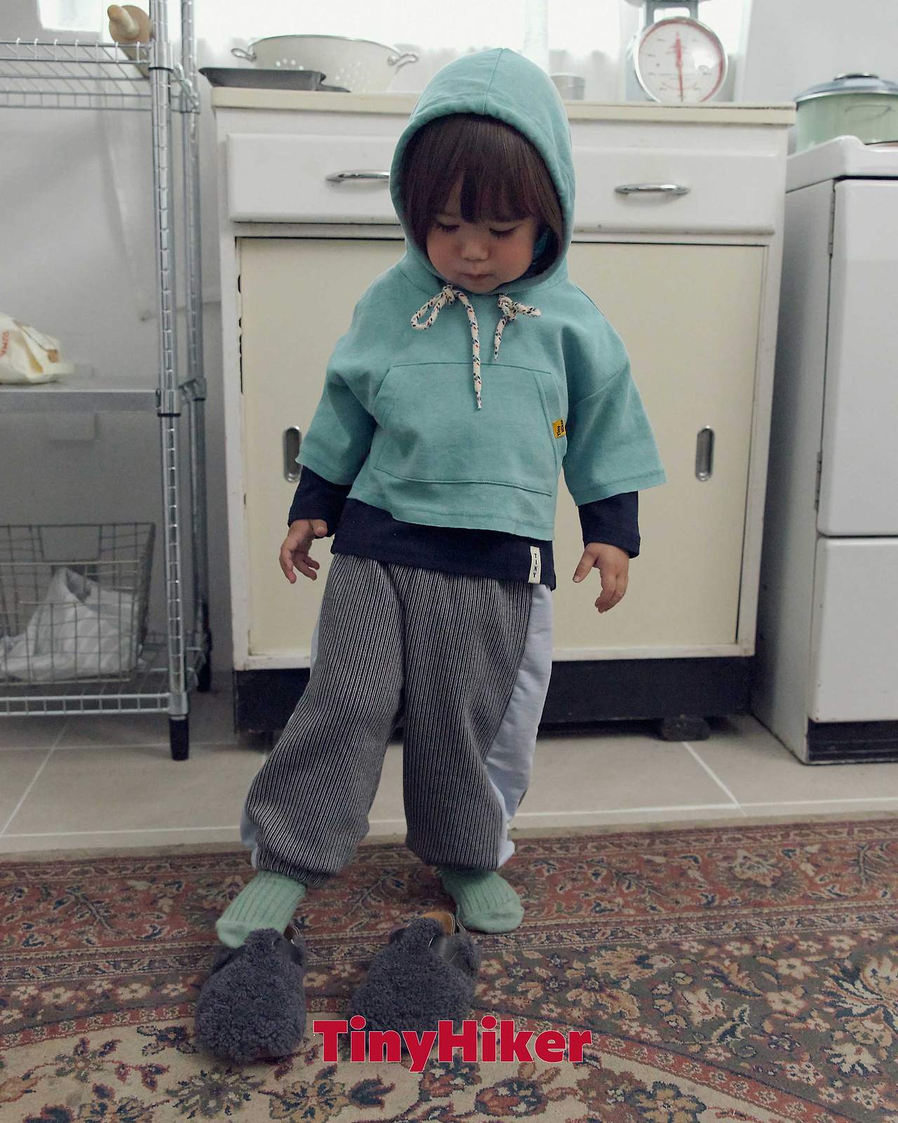 Tiny Hiker Buddy Stripe Jogger Pants