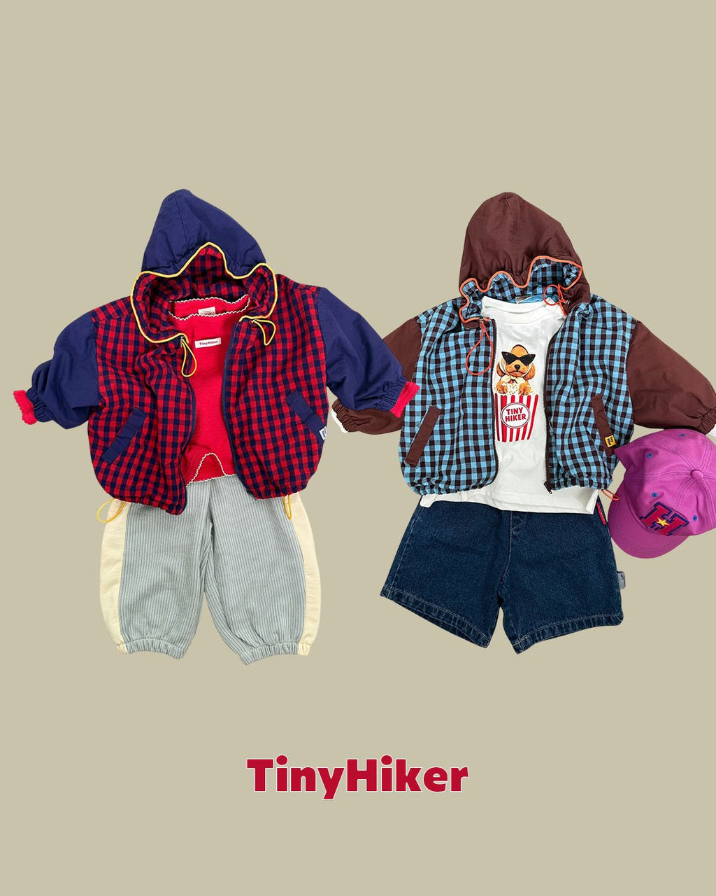 Tiny Hiker Buddy Stripe Jogger Pants