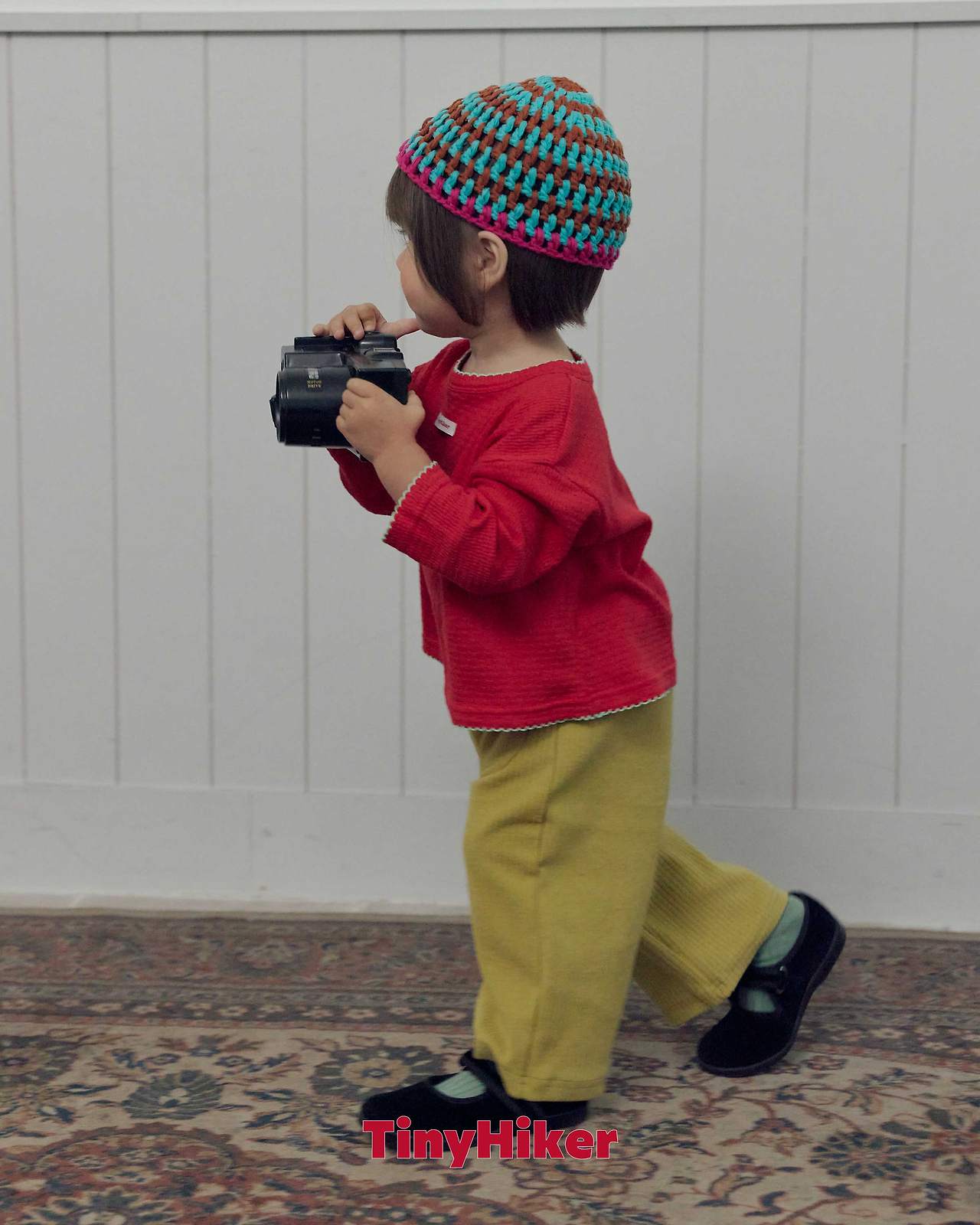 Tiny Hiker Popo Handmade Beanie