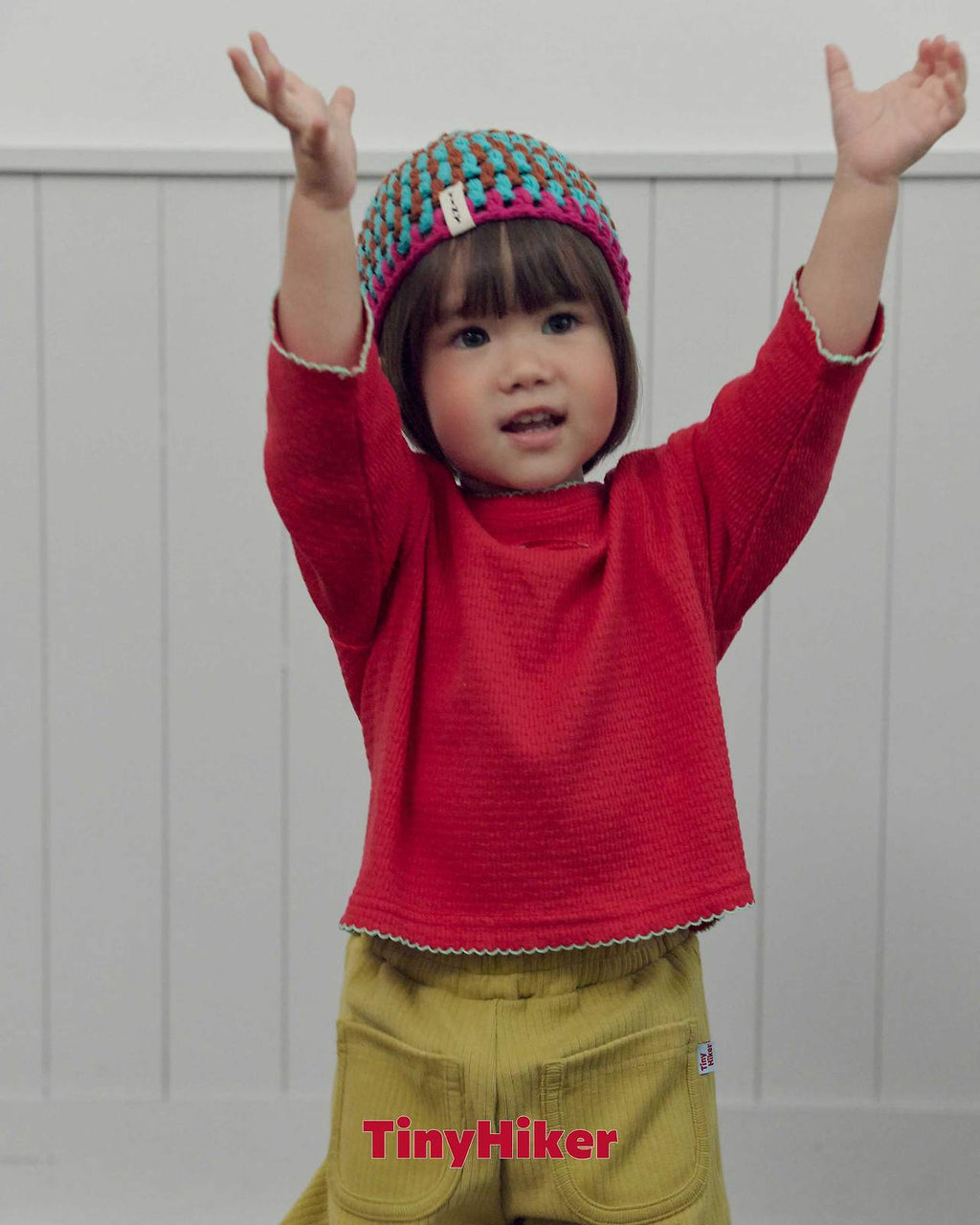 Tiny Hiker Popo Handmade Beanie