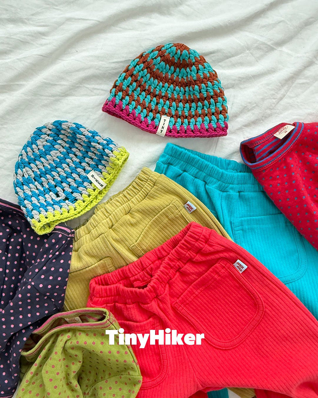 Tiny Hiker Popo Handmade Beanie